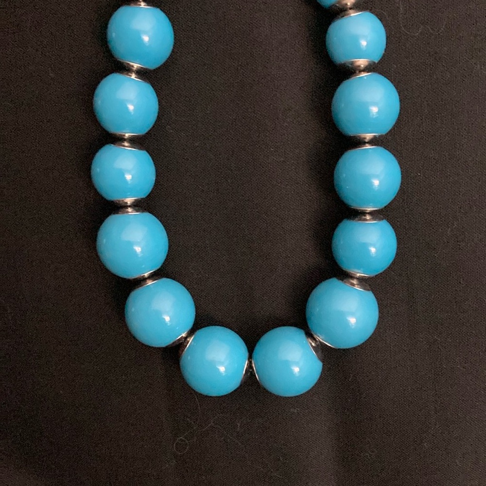 Paparazzi Turquoise 18” Necklace and Earring Set. 3” Extender Included. - Picture 1 of 4